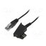 60661 Cable: telephone; RJ45 plug,TAE F plug; 30m; black; Core: Cu DYiVBKFoO8tI5KzaBqSzrirr5dGQ0Ss7rPe_A2Q2NDM