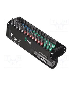 05057690001 Kit: screwdriver bits; Phillips,Pozidriv®,slot,Torx®; 25mm jUFhvA12ML7wgPa95vkpiGoU-G6HMjeOjCzpcs2cwwM