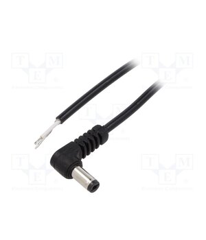 A21-TT-C050-150BK Cable; 1x0.5mm2; wires,DC 5,5/2,1 plug; angled; black; 1.5m jRFjrsKEB2c-uYIF0EqFTzZRN4hA0fJzpchRnUMePZ0