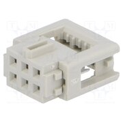 09185067803 Connector: IDC; plug; female; PIN: 6; for ribbon cable; 2.54mm; 2x3 VgtOWdYVd1V7Q_NUbdIhdJ4k2Ur5Y8UFg0Ty-qX1PaA