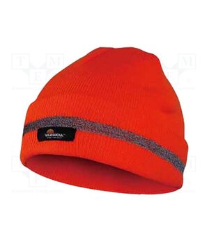 VW21502O Beanie reflective hat; winter; orange; acrylic o61qRjpFE5xKp2ZJ__arQRMzc5n7SIrvsRE3i7bspxo
