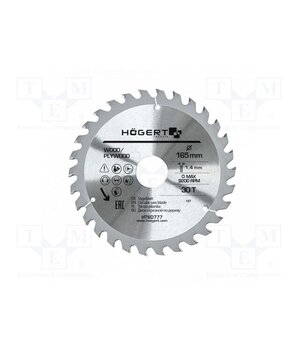HT6D777 Circular saw; Ø: 165mm; W: 1.4mm; Teeth: 30; wood,chipboard; 30mm bThB2eToW0XKH_ivh8bCi-gsTl3n76l_u_bJCiigXOU
