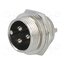 FC684203 Connector: microphone; socket; male; PIN: 3; for panel mounting IqfMNcmzdHh-LF4QhmzpHuZ3OWpGYS4rdNSJpaa-sTQ