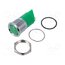 Q22P1CXXG12E Indicator: LED; prominent; green; Ø22mm; IP67; Q22; brass; ØLED: 18mm MqnaA9oB_XoMCfHI46-NgeBz1WxRpPWaPgp8HtMsNpw