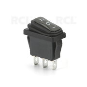 ROCKER SWITCH 15A/250V, 20A/125VAC, izturīgs pret atmosfēras iedarbību, ar vienu kontaktu, melns, ON-OFF

 CPR443.jpg