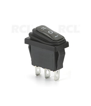 ROCKER SWITCH 15A/250V, 20A/125VAC, izturīgs pret atmosfēras iedarbību, ar vienu kontaktu, melns, ON-OFF

 CPR443.jpg