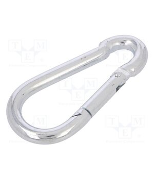 KSO.8.80 Carabiner; steel; for rope; L: 80mm; zinc; 8mm waAmTbhwvcbk8FGRmeXsyMBSjJfNEy0qf_k_6P7DFxY