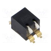 EDSP02SGLFNTU04 Switch: DIP-SWITCH; Poles number: 2; OFF-ON; 0.025A/24VDC; Pos: 2 PHi1gANDJmCmo6nHrQKZI0BqOTSORl1FIUScYfe0wOo