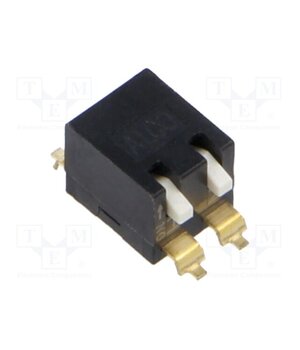 EDSP02SGLFNTU04 Switch: DIP-SWITCH; Poles number: 2; OFF-ON; 0.025A/24VDC; Pos: 2 PHi1gANDJmCmo6nHrQKZI0BqOTSORl1FIUScYfe0wOo