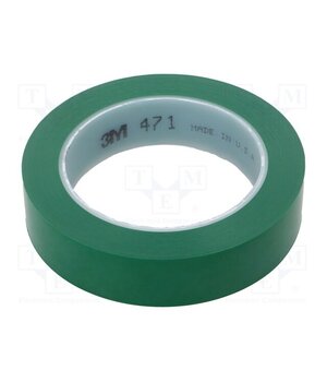 471-25-33/GN Tape: marking; green; L: 33m; W: 25mm; Thk: 0.13mm; 2.5N/cm; 130% sul6OapkdrM3AdOCwUMw5J0K_-GFrkLLtrmnYTwHyts