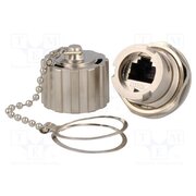 17-101814 Coupler; socket; PIN: 8; Cat: 5e; shielded,with protective cap K9JMXoxh1-tDH5QFyrbi41EGP9WJKt5QZbCjdMpHTns