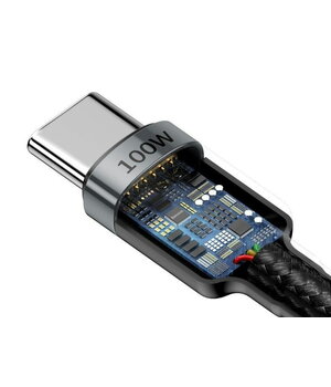 KABELIS 3.0 USB-C (M) <-> USB-C (M) 2 m 100 W, Baseus

 CKAK165C_2BS+2.jpg
