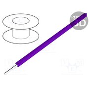3050/1 VI005 Wire; HookUp Wire; 24AWG; wire; Cu; PVC; violet; 300V; 30.5m; 100ft 2GW-9b9Hoi3E6vpvb-vkEwbydmO3Z3wgnqcNrZJ6tOc