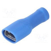 FLVDDF2-250A BU (PA)(S) K Terminal: flat; 6.3mm; 0.8mm; female; 1÷2.5mm2; crimped; for cable eVPlWDVyTUXoAY7TK3Vbw1CVTP-NUXsddw2EnLE6F98