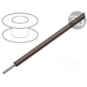 1561 BR005 Wire; HookUp Wire; 22AWG; wire; Cu; PVC; brown; 1kV; 30.5m; 100ft 4Z1h4J_x0u0v8kvEX_sg7eexUvQ7kRGIoC1KPzq6GTo
