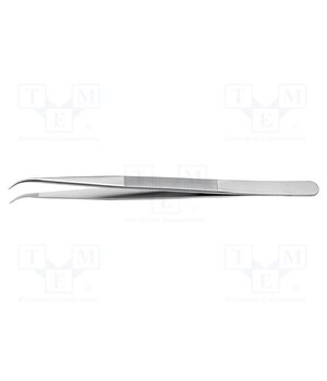 119B.SA.1 Tweezers; 150mm; Blades: narrow,curved; Blade tip shape: flat 7OVtfMSgA9JQcBIVnCWjCb6aDxa_gw89rCcJQdjR2WM