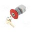 704.076.0 Switch: emergency stop with key; 22mm; Stabl.pos: 2; red; none VDflAEmiefTA1HSHqEiVW0qpVhJ4vyI_6ZUN5VT0tDk