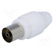 11501 Connector: coaxial 9.5mm (IEC 169-2); plug; female; for cable 1jIHJu3SMdg13W23Ix-y6xW_fwRavXnPPwALkOoJW2w