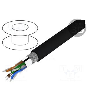 74001E.01305 Wire; SF/UTP; 4x2x24AWG; industrial Ethernet; 5e; wire; Cu; PVC 9yL_HtM-vafbFZjvb2zijZrWn7TgkJ7OkVNGZTmbiXE