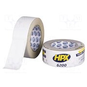 CW5025 Tape: duct; W: 48mm; L: 25m; Thk: 0.3mm; white; natural caoutchouc tqna7XOKlqpUxuSx34MBj31JeoA-ffMaVTLZUOw0kV0