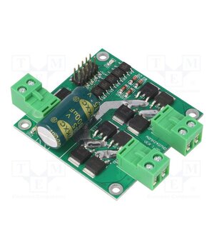 DRI0041 DC-motor driver; Icont out per chan: 7A; Uin mot: 7÷24V; Ch: 2 8tLlcQPI64yy51tK_UJuLsMTvzkCo9hpWOu0LdgqyIM