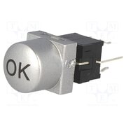 PB61302BL-3-103 Switch: keypad; arrow; Pos: 2; DPDT; 0.1A/30VDC; silver; LED; green QX3u-9fHOH9hoSTNqSWFUNLWm_KLgBESglucwLf6kTQ