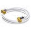 70484 Cable; 3m; F plug angular,both sides; PVC; shielded connectors fxgrdnwKo3y51shKL9pwl-_YwU1m1yW4qUMKqoytLVQ