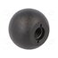 DIN 319-KT-25-M8-C Ball knob; Ø: 25mm; Int.thread: M8; 12mm; technopolymer PA _CooZzW00sew84HkcXLeOuowOvveinaRlFQjNEne-8A