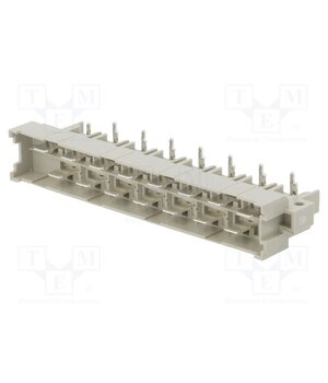 09061152932 Connector: DIN 41612; socket; male; PIN: 15; angled 90°; 15A; THT WjyYT5td2zqrvBHVUxIoV4RDaI4ObNwIO5xCw4LK-4Y