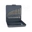 0000110311100 Drill set; for metal; high speed steel; metal case; Pro; 19pcs. vbtcosYozRxvW5NQ7PsA4qMvzDyHRuwql0pIQkQ7YZw