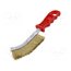 497.00 Brush; wire; steel; plastic; 240mm; non-slip grip 4eLLkrekEcu7qA3c0lg8HR4wuLQuhW9GOv5y_BrPjyc