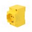7U.00.8.230.0002 Connector: AC supply; female; socket; 250VAC; 16A; yellow; PIN: 3 cvqTvT6eGmCvEMct4H53KAY1akntFxAzIkNwJYnmGKc
