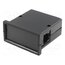 KM-61 + PC BK Enclosure: panel; X: 72mm; Y: 72mm; Z: 36mm; ABS; black; screwed YP39f7vKFIKbl4B4r1raCE2T_yDna7dsgtQsDJrKTk0