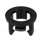 FIX-LED5-6 LED holder; 5mm; one-piece; black; UL94V-2; L: 6.1mm; polyamide eryEzDYmWBKP4-BzMm-bGzIfQBsQULbxsiIxt5oSFmQ