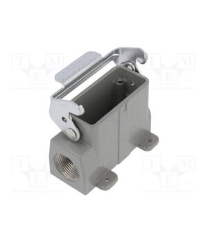 D10A-SF-1L-PG16 Enclosure for connectors: HDC; angled; size D10A; with latch bdgw83irrKjIJVRji8g2K1KClZ-hLRQj18O21aM3i5U