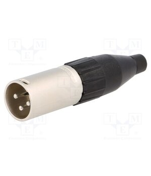 AC3M Connector: XLR; plug; male; AC; 15A; 133V; PIN: 3; IP40; straight zVw5lSMdgK-YGQMVxB8IIW2NKLB3x9-JzH3tWfsZg4g