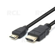 KABELIS mini HDMI (K) <-> HDMI (K), 1,5 m, apzeltīts

 CKA656G.jpg