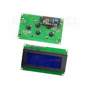 LCD 2004A IIC 5V 20x4 zils, 98x60x12mm

 PLSC2004M.jpg
