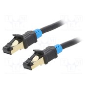 VAP-A06-B075 Patch cord; RJ45 plug,both sides; S/FTP; 6; Cu; 0.75m; PVC; black y17LinZj0sRLGS-uuDP2l48LzEVZ2byngqbsGVlQdqU