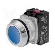 NEF30-KNXY Switch: push-button; 30mm; Stabl.pos: 1; NC + NO; blue; IP56; NEF30 lMbeXrjhc-zSJUF0WVo2wKuolFBHawchWvBVyNucLko