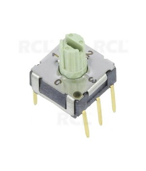 Enkoderu slēdzis 4 pozīcijas, 0,4 A / 42 V DC, Rcontact=80 mΩ, 7,4 x 7,4 x 3,65 mm

 CPR8E04JS.jpg