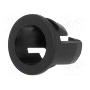 FIX-LED5-13 LED holder; 5mm; one-piece; black; UL94V-2; L: 6.9mm; polyamide wWEQyHtZm5sMvtY9JSwBuVtsdDrueJt9PaVsk7XVdVM