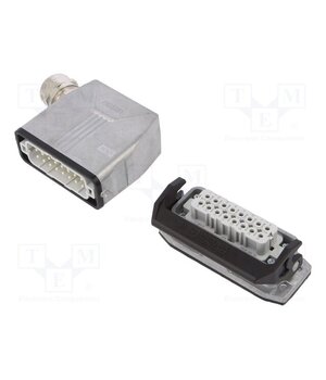 1424463 Connector: HDC; male + female; PIN: 16; 16A; 250V; HDC; 16+PE; M25 SzZvC8afHmmZ5LuRd0um_HKdNORGY4uFViNMxZrKDEU