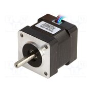 STEPPER MOTOR: BIPOLAR 35×36MM 2.7V Motor: stepper; 2.7VDC; Shaft: D spring; max.141mNm; 1A; 35x35x36mm mdbbAi_7OcppbdCUi6V9ZkbicdMJ4F3HgVZ3r-Fcl0U