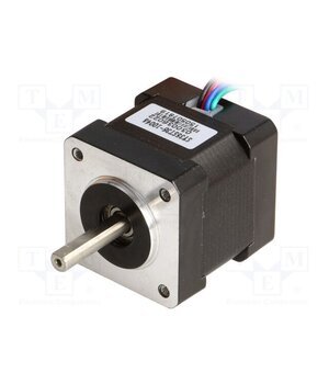 STEPPER MOTOR: BIPOLAR 35×36MM 2.7V Motor: stepper; 2.7VDC; Shaft: D spring; max.141mNm; 1A; 35x35x36mm mdbbAi_7OcppbdCUi6V9ZkbicdMJ4F3HgVZ3r-Fcl0U