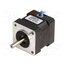 STEPPER MOTOR: BIPOLAR 35×36MM 2.7V Motor: stepper; 2.7VDC; Shaft: D spring; max.141mNm; 1A; 35x35x36mm mdbbAi_7OcppbdCUi6V9ZkbicdMJ4F3HgVZ3r-Fcl0U