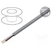CF130.03.02.UL Wire: control cable; 2x0.34mm2; PVC; grey; stranded; Cu; 5mm; 300V qQA9NoV38Rg4AluBvE1U23io9T2MdOdii4hEygQIz5s