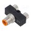 2784 T adapter; PIN: 3; IP67; Y; M8 male,M8 female x2; Polarisation: A 5e-vDaqNVexzK3M0J5cFaiN0XjfXzJkI706WDei36lk