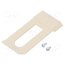 CL001M-S Holder; ivory; CLIPS; 60x20x6mm 6JK2_aPecPw3ZK2-o3K94yzIbNukP33a2hRbmh7rk4w