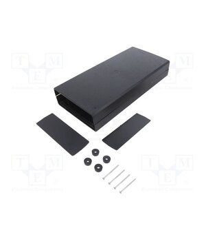 Z37 ABS Enclosure: with panel; X: 128mm; Y: 258mm; Z: 47mm; ABS; black 5tfCU9AWRjjUKTsbpohtUM34ym3nZE44r9O14u3K_Xc